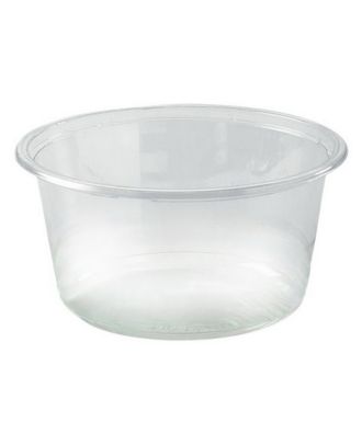 Crystal-Clear PLA Bowl for Cold Foods and Salads