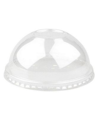 Leak-Proof Dome Cold Cup Lid Made from PET Plastic - 105mm