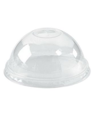Eco-Friendly PLA Dome Lid for Cold Drinks - Certified Compostable