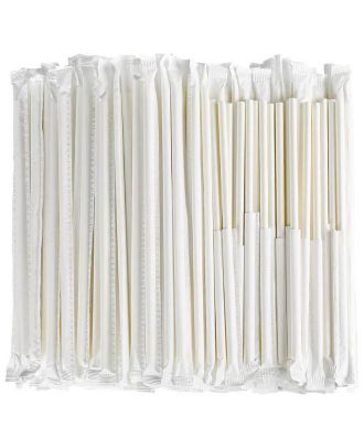 Eco-Friendly Individually Wrapped PHA Compostable Drinking Straw