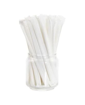 Eco-Friendly Individually Wrapped PHA Compostable Drinking Straw
