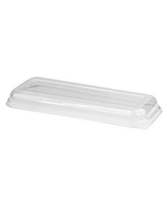 Clear and Recyclable Plastic Lid for Bio Cane Oyster Trays